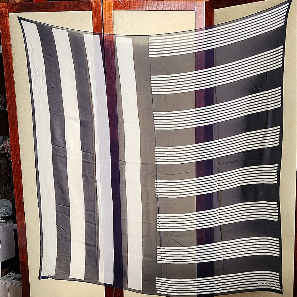 Albert Nippon for Collection XIIX Silk Scarf.